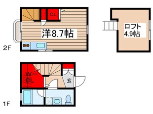 センチュリーハイツ　Ｆ館の物件間取画像